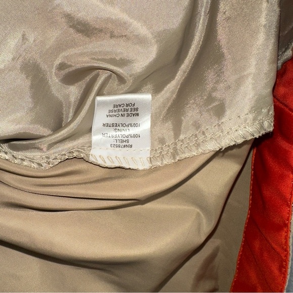 Luii by Anthropologie Jacket Womens Tan Small High Neck Parka Raincoat - Picture 5 of 7